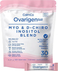 CalmCo Ovarigen Plus Myo-Inositol & D-Chiro Inositol Supplement for Women – 40:1 Powder with Folic Acid, Ashwagandha & Vitamin D3, Fertility Supplements for PCOS, Ovarian Support (30 Sachets)