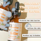Purifect Shea Butter Moisturizing Facial Serum - Moisturizes Dry Skin with Vitamin E Oil, Protects the Skin Barrier, Nourishes & Soothes, Promotes Radiant Complexion, Vegan Skincare - 1 fl oz