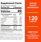 Nature's Key Apple Cider Vinegar Gummies 120 Count ACV Gummy with Folic Vitamin B6 B12 Beetroot & Pomegranate - Vegan, Non-GMO & Gluten-Free
