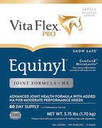 Vita Flex Pro Equinyl Formula with Hyaluronic Acid, Horse Joint Supplement, 3.75 Pounds, 60-Day Supply