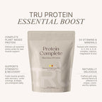 TRU Supplements Plant Based Protein Powder, BCAA, EAA, 20g Vegan Brown Rice & Pea Protein, 100 Calories, 27 Vitamins, No Artificial Flavors 25 Servings (Banana Maple Muffin)