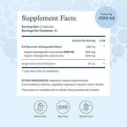 Youtheory Ashwagandha - with Organic KSM-66 Ashwagandha - Herbal Blend to Support Stress Relief & Energy Levels* - Helps Support Mood* - 60 Vegetarian Capsules (30-Day Supply)