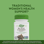 Nature's Way Black Cohosh Root, Traditional Women's Health Remedy*, 540 mg, 100 Vegan Capsules (Pack of 2)