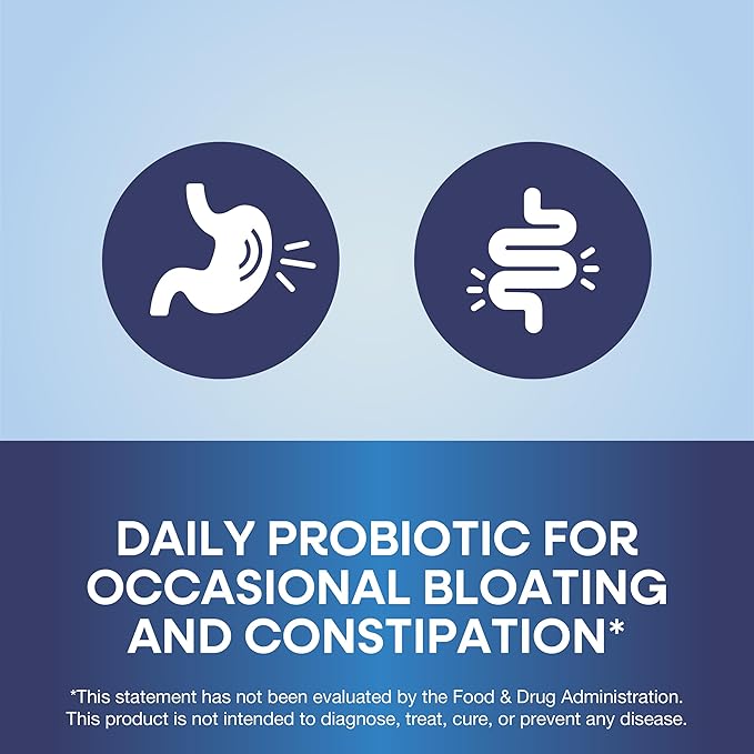 Nature's Way Pearls Acidophilus Probiotic, Supports Digestive Balance & Gut Health, Reduce Occasional Constipation and Bloating*, 1 Billion Cultures, 30 Softgels