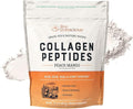 Live Conscious Collagen Peptides Powder - Peach Mango Flavored Collagen Powder - Hair, Skin, Nail, & Joint Support - Type I & III Grass-Fed Collagen Supplements for Women and Men - 30 Servings - 13oz