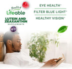 Lifeable Lutein and Zeaxanthin Gummies | Great Tasting Lutein and Zeaxanthin Supplements for Eyes | Vegan and Non GMO Eye Health Gummies | 60 Count