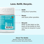 OLLY Goodbye Stress Gummy, GABA, L-Theanine, Lemon Balm, Stress Relief Supplement, Berry - 42 Count