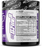 Thermogenic Pre-Workout Energy Powder & Shredding Supplement, Boost Energy Mood & Focus, Sugar Free, Contains Senactiv, Endurance, 300mg Caffeine, N-Acetyl-L-Tyrosine (Fierce Grape)