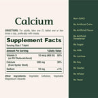 Nature's Bounty Calcium Plus 400 IU Vitamin D3, Immune Support & Bone Health, 300 Tablets (Pack of 3)