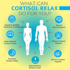 OmniBiotics Cortisol Supplement for Women and Men - High Cortisol Manager with Ashwagandha, L-Theanine, Magnolia Extract, Phosphatidylserine to Support Relaxation, Calm, Detox - 60 Vegan Capsules