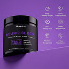 Green Lab® Neuro Sleep+ 10x Neuro-Body Sleep Aid Formula with GABA, L-Theanine, Ashwagandha, Melatonin and Magnesium | Sleep Supplement for Relaxation and Night Recovery - 120 Capsules