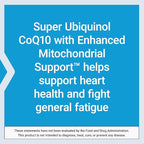 Life Extension Super Ubiquinol CoQ10 with Enhanced Mitochondrial Support, Heart Health Supplement, Maximum Absorption, 50 mg, Non-GMO, Gluten-Free, 30 softgels