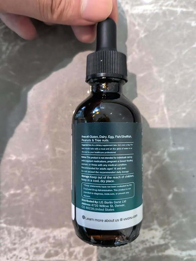 21-in-1 Lymphatic Drainage Drops for Liposomal, Immune & Lymph System Support Supplement for Women & Men with Echinacea, Dandelion, Burdock, Bromelain, Calendula, Turmeric & More, 2 Pack