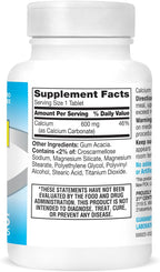 21st Century Calcium 600 mg Supplement (75 Tablets), Vegan-Friendly Bone Strength Calcium Supplement, Non-GMO & Gluten-Free Calcium Carbonate, No Artificial Flavors, Suitable for Men & Women