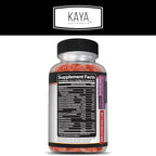 Kaya Naturals Adult Multi Vitamin Gummy, 120 Count, Biotin, Vitamin A, B-12, C & E, Including Zinc, Folic Acid, Strawberry Flavor (120 Gummies)