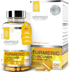 Turmeric Curcumin Supplement with Black Pepper Extract 1500mg – Absorption, Supports Joint Health – Non-GMO, 120 Vegan Capsules