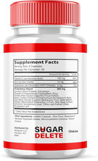 Sugar Delete Capsules - SugarDelete Blood Support Pills Maximum Strength Japan Supplement Advanced Formula Premium All Natural Vitamin Japanese Blend Overall Health Wellness Reviews (60 Capsules)