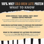Animal 100% Whey Protein Powder Samples & 25oz BPA Free Shaker Bottle – Real Instant Iced Coffee Whey + 20g of Protein, 120mg of Caffeine Meal Replacement with BCAA – Cold Brew Latte, 3 Single Packets