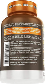Herbtonics Thermogenic Burner + Apple Cider Vinegar – Weight Management Supplement for Women & Men, Supports Appetite Management, Metabolism & Energy, 60 Vegetarian Capsules