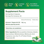 IBgard Gut Health Supplement, Peppermint Oil Capsules for Abdominal Comfort, 96 Capsules
