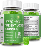 ACV Wellness Gummies–Apple Cider Vinegar with Green Tea&Botanical Extracts–Daily Plant-Based Wellness Gummies–Vegan, Non-GMO, Gluten-Free–60 Gummies