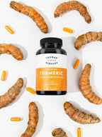 Thomas' all-natural Remedies Turmeric Curcumin and Ginger with Black Pepper, Organic Turmeric Joint Support Supplement- 95% Curcumin - NO fillers, Vegan - 120ct