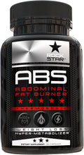 Rockstar Abs Dietary Supplement - Thermogenic Ab Fat Burner, Hyper Metabolizer - Belly Fat & 6 Pack Support, Weight Loss, GLP-1 & Metabolism Booster Pills for Men & Women – Targeted Abdominal Fat Loss