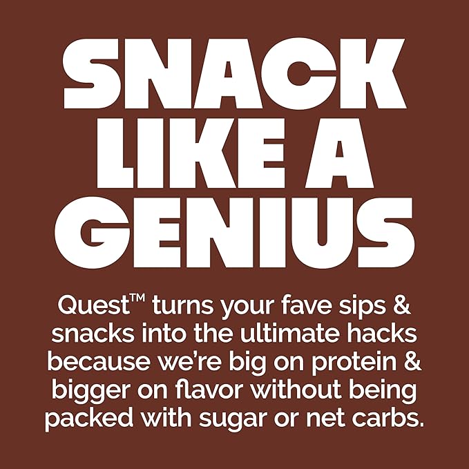 Quest Nutrition Frosted Protein Cookies Twin Pack, Peanut Butter Flavored, 1g Sugar, 11g Protein, 2g Net Carbs, Gluten Free, 16 Cookies