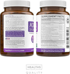 Adrenal System Support & Cortisol Manager (2 Month Supply) Powerful Ashwagandha & L-Tyrosine Fatigue Supplement - Maintain Balanced Cortisol Levels, Health, & Stress Relief - Non-GMO - 60 Capsules