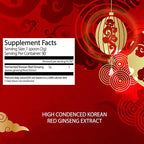 Bon Korean Red Panax Ginseng Extract - 100% Pure Concentrate - No Additives Extra Strength Supplement - Caffeine Free Energy, Focus & Immune Support - 90g