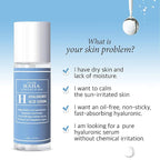 Cos De BAHA Hyaluronic Serum 4 Fl Oz – Pure Sodium Hyaluronate 10,000 ppm Hydrating Face Serum for Dry & Dehydrated Skin – Lightweight Fragrance-Free Korean Skincare Formula (120 ml)