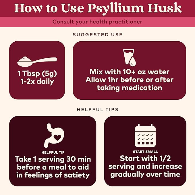 ORGANIC INDIA Whole Psyllium Husk Powder Organic - Psyllium Husk Fiber Supplement, Digestion Support, Vegan, Gluten-Free, Non-GMO, Soluble & Insoluble Fiber Source - 12 oz (Pack of 2)