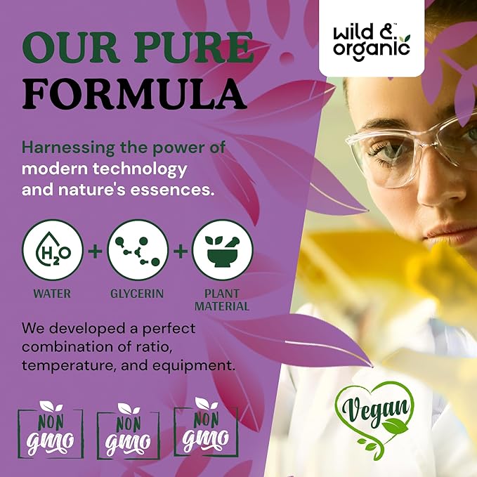 Wild & Organic Milk Thistle Liquid Drops - Liver Cleanse Detox - Silymarin Milk Thistle Supplement for Liver Support - Add to Tea - Silybum Marianum Seed Extract Tincture - Sugar & Alcohol-Free - 4 oz