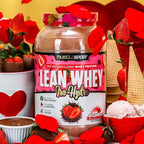 MuscleSport Lean Whey Revolution™, Whey Protein Isolate with Hydrolyzed Whey - Low Calorie, Low Carb, Low Fat, Incredible Flavors - 25g protein per scoop (2LB, Chocolate Dipped Strawberry)