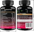B12 with Hyaluronic Acid, Collagen and Folate – 25000 mcg B12 Complex | Maximize Absorption & Energy | Gluten Free USA Made, B1, B2, B3, B6, B7, B12 vitamins 5000 mcg Methylcobalamin - 60 Capsules