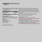 Amazon Elements - CoQ10 100 mg, Vegan, Normal Energy Production, Supports Cardiovascular Health - 2 Month Supply (60 Capsules)