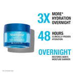 Neutrogena Hydro Boost Night Pressed Serum - with Hyaluronic Acid & Antioxidants, Hydrating Face Moisturizer that Restores & Revitalizes Skin Overnight, for Normal to Extra Dry Skin, 1.7 oz