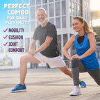 Joint Support Gummies - Glucosamine Plus Vitamin E Nature's Joint Support Supplement for Occasional Discomfort for Back, Knees & Hands - Cartilage & Joint Health & Flexibility Support - 60 Gummies
