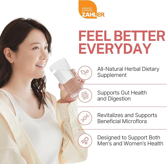 Zahler - ParaGuard Capsules - Gut Health Supplement - Formula has Wormwood, Garlic Bulb, Pumpkin Seed, Clove & More - Natural Support for Humans - Certified Kosher 30 Count