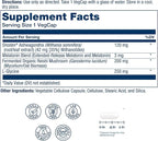 SOLARAY SharpMind Sleep, Nootropic Sleep Aid Formula - Nootropics Brain Support Supplement for a Calm Mood and Healthy Sleep with Slow Release Melatonin 3mg - 30 Servings, 30 VegCaps
