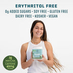 Vegan Collagen Protein Powder for Women Silica Plant Based Collagen Powder with Vegan Hair Skin and Nails Vitamins Non-GMO No Added Sugar Soy Dairy & Gluten Free (Coconut Matcha, 20 Servings)