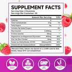 2 Pack Myo-Inositol & D-Chiro Inositol Gummies, 40:1 Ratio Inositol with Vitamin D3, Magnesium Glycinate, Folate & Zinc, Inositol Supplement for Female Health, Raspberry Flavor, 120 Count