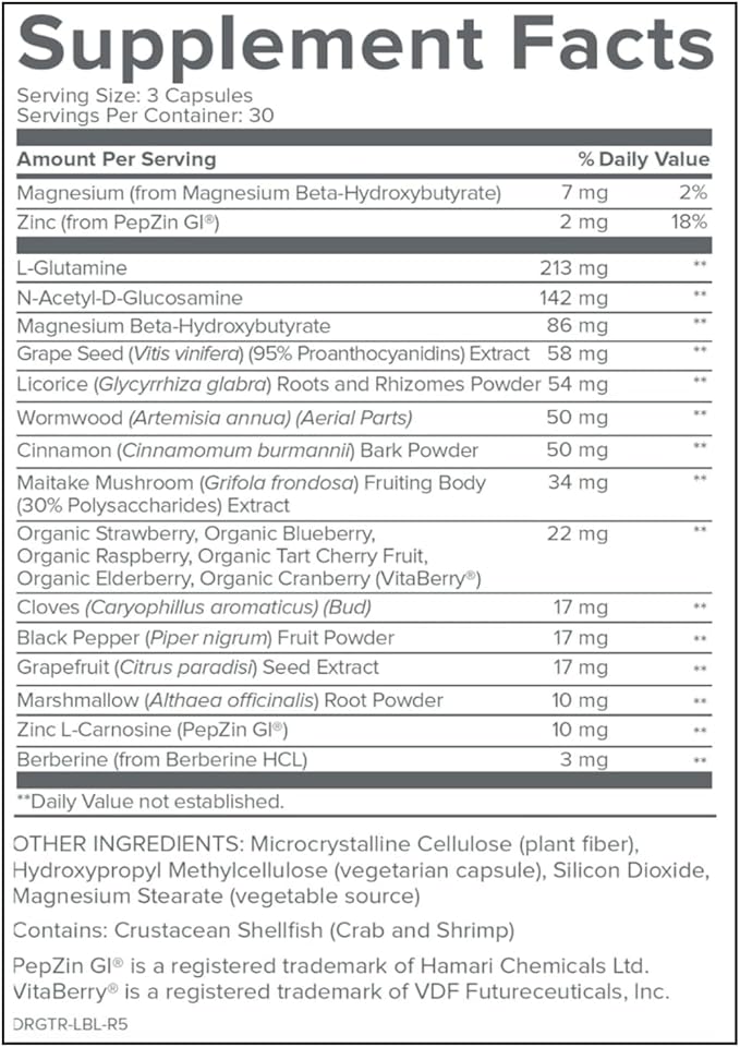 Gundry MD Total Restore Gut Lining Support, Digestive Supplement for Gastrointestinal Wellness, Gut Health Supplement, Gut Health for Women and Men, 90 Capsules (1)