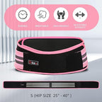 S-XXL Sacroiliac SI Joint Hip Belt for Women Men-Alleviate Sciatica|Pelvic|Back|Lower Back Support, Pelvic Support Belt, Adjustable Lumbar Pain Relief, Trochanter Belt, Pink, S(Hip Size 25-40")