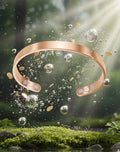 Kalm Bracelet Menopause: Your Natural Menopause Solution, Bracelet for Menopause Relief, Hot Flashes & Pain, Adjustable Bracelets for Women - Natural Hormonal Balance (Rose Gold)