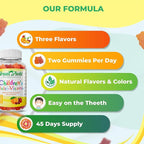 Greenfield Nutritions Halal Multivitamin for Kids – Gelatin-Free Halal Kids Multivitamin Gummies with Vitamins A, B, C, D, Iodine & Zinc for Immunity – Essential Vitamins for Children (90 Count)