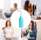 Vaginal Cleansing System – Reusable Women’s Douche Bottle, Portable Vaginal Washing Container | Handheld Female Syringe Cleaner, Vaginal Douche for Feminine Hygiene and Freshness