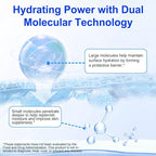 Pure Hyaluronic Acid Powder for Face & Joints, Dual Molecular Weight for Deep Hydration, Anti-Aging, DIY Serum Ingredient, 1 Scoop = 1 Bottle of Essence, 3.52 Oz