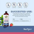 MARYRUTH'S Postnatal & Prenatal Vitamins for Women | Sugar Free | Selenium | Folate | Vegan | Non-GMO | Gluten Free | 32oz