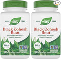 Nature's Way Black Cohosh Root, Traditional Women's Health Remedy*, 540 mg, 100 Vegan Capsules (Pack of 2)